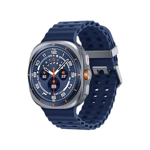 Galaxy Watch Ultra 2025 in Dynamic Blue – Rugged Titanium Smartwatch